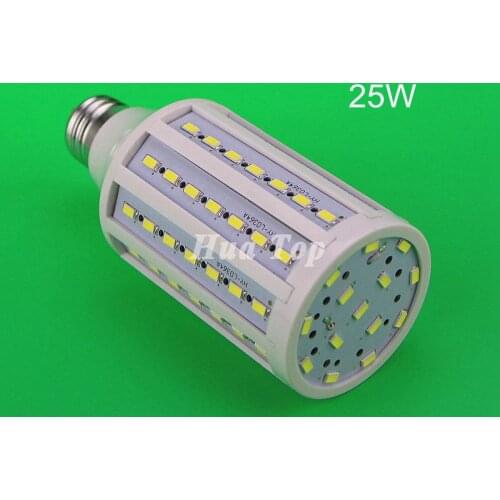 High quality 25W SMD 5730 85-265V LED corn bulb Epistar Chandelier lampada Home ceiling light E27 E14 B22 AC85-265 Withe lamp