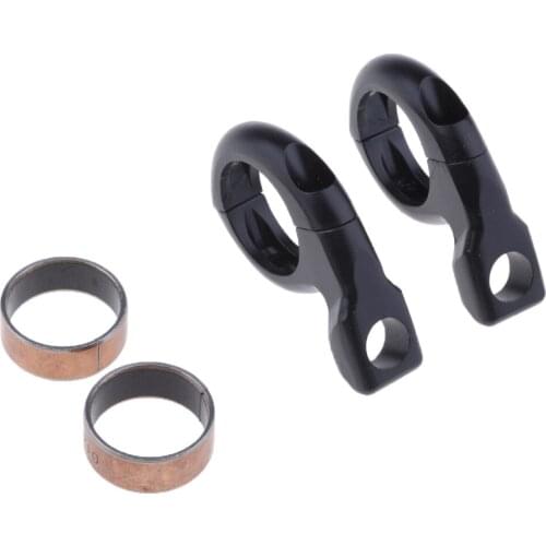 1'' Handlebar Turn Signal Brackets Clamp Adapter For ATV Scooter For