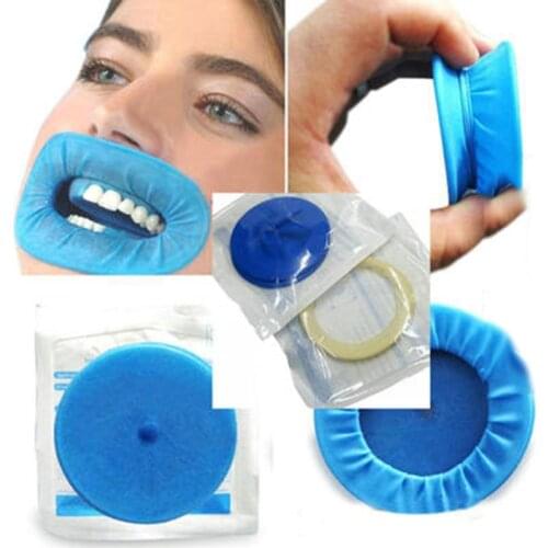 1pc Rubber Dam Mouth Gap Dental Disposable Sterile Rubber Mouth Opener Oral Cheek Lip Retractor for Surgery Expander Retractor