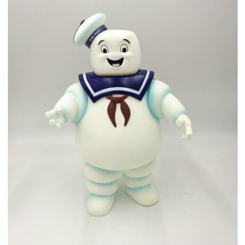 28cm Vintage Ghostbusters 3 Stay Puft Marshmallow Man Sailor Action Figure Toy Doll