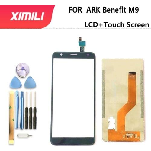 5.45 inch Touch Screen + LCD For ARK Benefit M9 LCD Touch Screen Sensor Digitizer Screen For Benefit M9 Mobile Phone Accessories