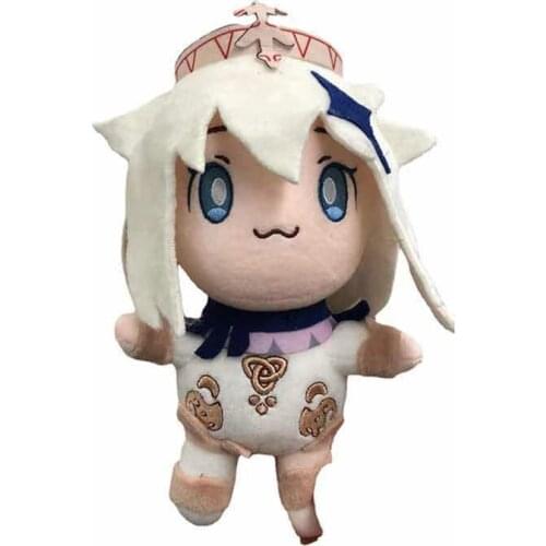 25cm Anime Game Genshin Impact Paimon Soft Plush Doll Stuffed Toys Cosplay Plushies Pillow Props Dolls Kids Birthday Gifts