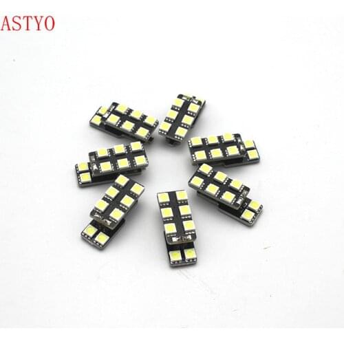ASTYO 7pcs No error canbus for VW CC GOLF 6 R36 JETTA MK5 MK6 Super Bright Premium LED interior Footlights/footwell light
