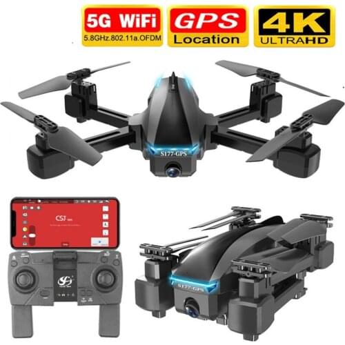 ZLRC S177 Drone 4k Gps 5g WIFI Hd Wide Angle Dual Camera Fvp Drone Flight 20min Rc Distance 600m Quadcopter Vs S167 Drone