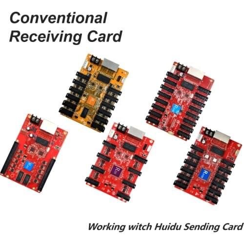 Huidu Full color HUB75 receiving card HD R501 asynchronous wifi /4g LED Controller Led Display Panel