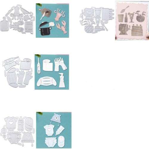 Interesting Tools Kitchenwares Infant Products Metal Cutting Dies For New DIY Scrapbooking Album New Craft Embossing Cards 2020