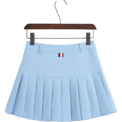 Merry Pretty women skirt 2018 high waist ball pleated skirts womens solid a-line sailor skirt Plus Size Japanese school uniform