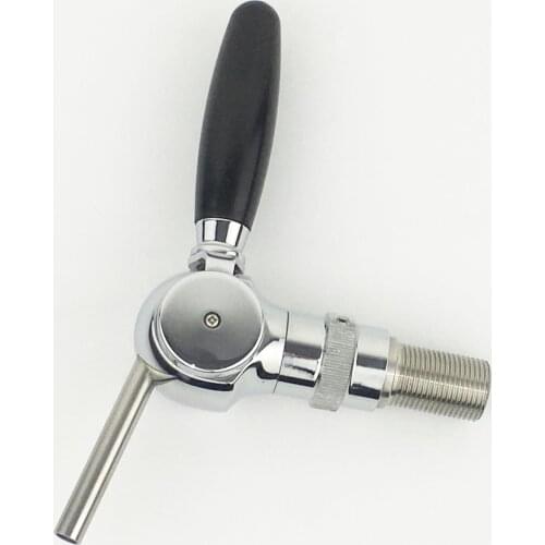 Ball Shape Belgium Style Sliver Metal Beer Faucet