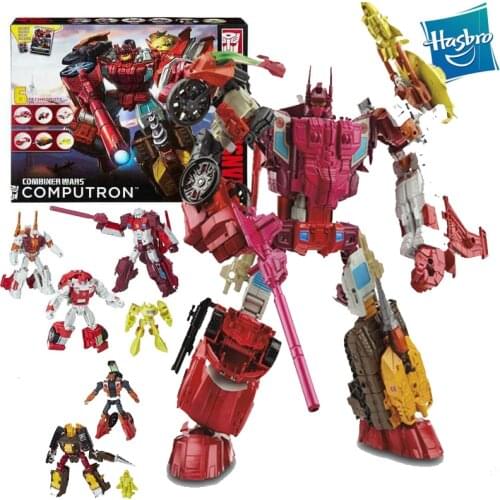 Hasbro Transformers Combiner Wars IDW Computron Collectable Transformator Robot Toys Christmas Gift