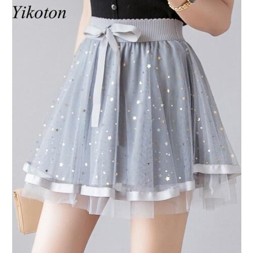 Женские пышные юбки YIKOTON China At AliExpress