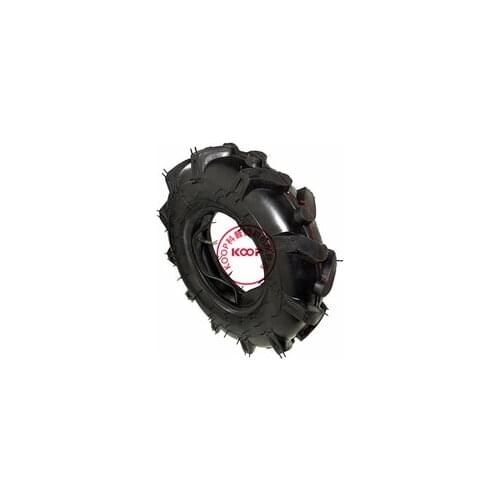 Diesel engine parts inner and outer tyres agricultural machinery parts tyres 350-6 400-8 / rotary cultivator inner tube