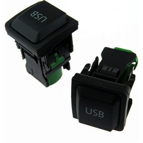 2 Pcs 5KD 035 726A USB Input Adapter Switch For RCD510 RCD310 VW Jetta 5 Golf MK5 MK6 Touran Scirocco 5KD035726A 5KD 035 724 A