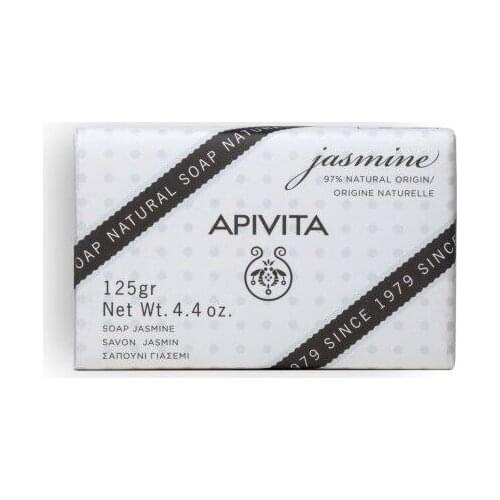 APIVITA-Jasmine & lavender soap bar 99% NATURAL origin (125 GR)