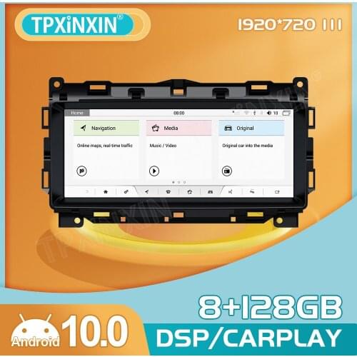 Android 10 8G+128GB for Jaguar XE XF XEL F-Pace 2016 2019 GPS Car Navigation Multimedia Video Stereo Player Radio Carplay 2 DIN