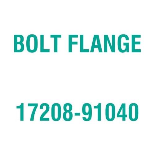 For Kubota 17208-91040 BOLT FLANGE