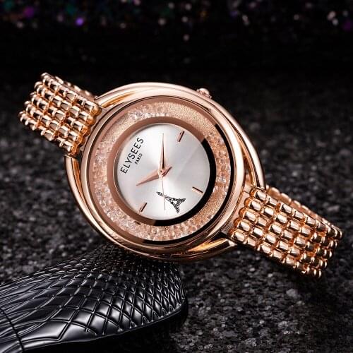Rose Gold Luxury Brand Women Bracelet Watch Stainless Steel Fashion Casual Ladies Clock Watch Drop Shipping Bayan Kol Saati