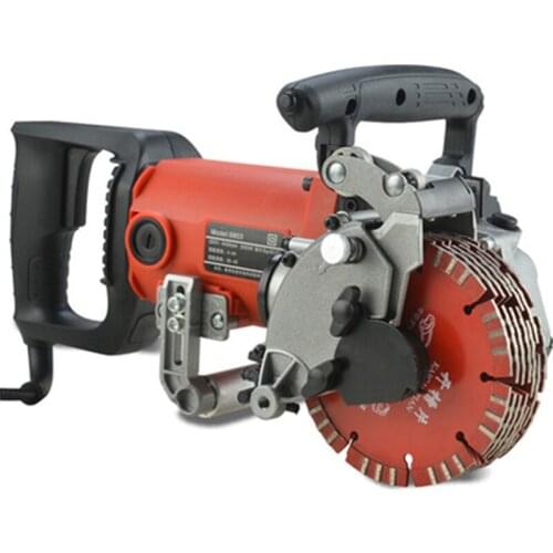 Slotting Machine Once Forming Hydropower Dust Free Wall Concrete Trunking Cutting Multifunction Waterproof Slotting Tool