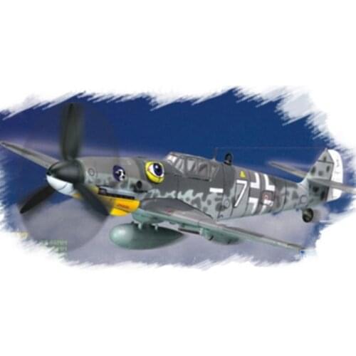 Hobby Boss 80226 1/72. Bf109g-6 (late) Facile Assemblage Plastic