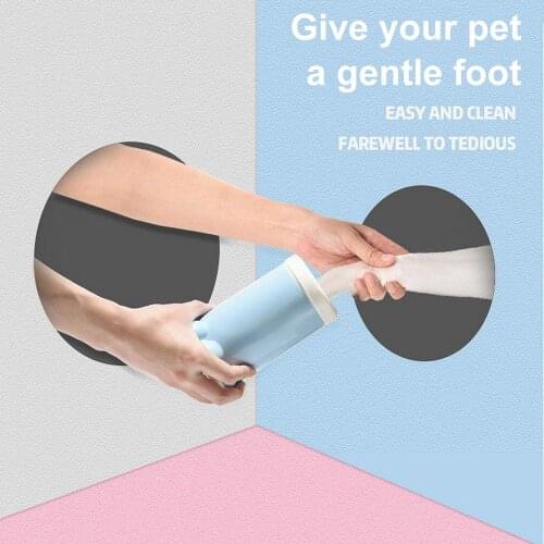 Pet Cat Dog Foot Clean Cup Cleaning Tool Silicone Washing Brush Paw Washer French Bulldog Pet Accessories For Dogs Pet Supplies