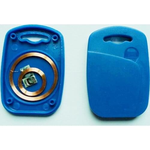 5pcs EM4305 T5577 UID RFID Ring Token Card Writable Keyfob Keychains 125KHz 13.56MHz Copy Clone Duplicate