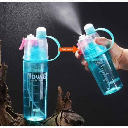 NEW Sports Water Bottle 400/600ml Drinking Bottle Shaker Portable Plastic Outdoor Bike Water Bottle Climbing My Water Bottles