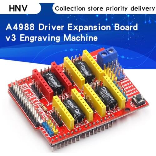 New cnc shield v3 engraving machine / 3D Printer / A4988 driver expansion board for Arduino