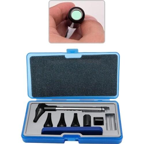 Ear Otoscope Ophthalmoscope Set LED Otoscope Diagnostic Set Ear Tools Ear Light Penlight