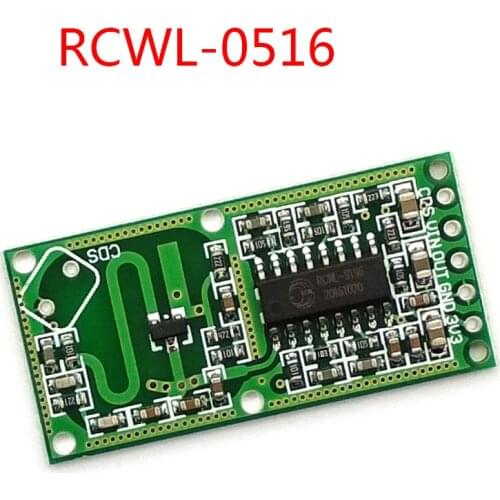 RCWL-0516 RCWL 0516+ Microwave Radar Sensor Human Sensor Body Sensor Module Induction Switch Module Output 3.3V