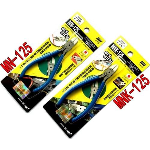 Japan King TTC 5 inch Diagonal Pliers MN-125, MNK-125 Electronic Repair Jewelry Processing Tools for Cutting Metal Pins, Plastic