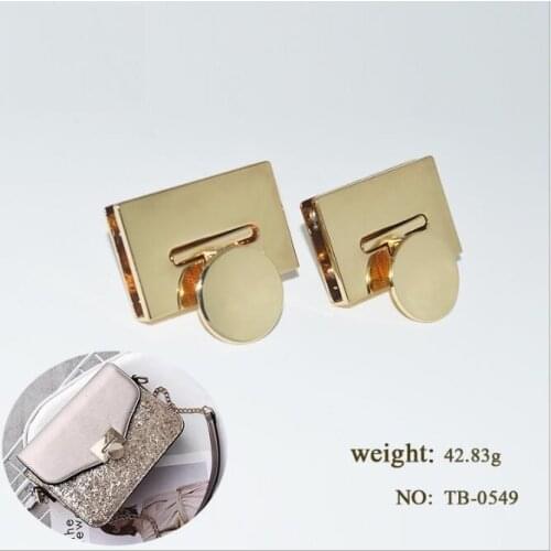 10pcs/1lot) Diy high-grade alloy luggage bag handbag lock buckle hardware accessories