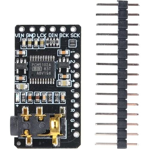 3.5mm Interface PCM5102A DAC Decoder GY-PCM5102 I2S Player Module for Raspberry Pi Wireless Module