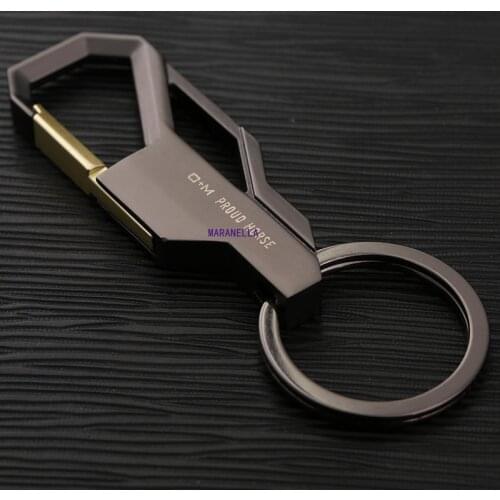 Boxed Upscale Zinc Alloy Universal Car Styling Keyring Keychain Key Chain Ring Personality Multifunctional Quality 2020NEW Hot