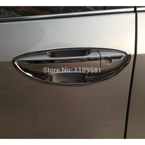 For Toyota Corolla 2014 2015 2016 ABS Chrome Door Handle Bowl Cover Cup Trim Molding Garnish