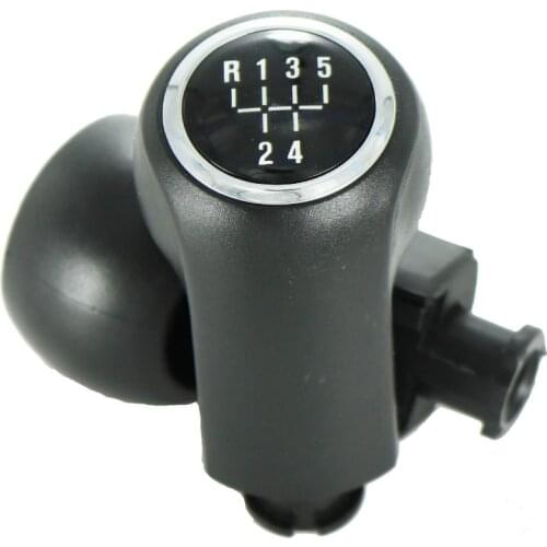 For VAUXHALL OPEL ASTRA H III MK5 CORSA D ZAFIRA B Car Styling New 5 Speed Automatic Gear Stick Shift Knob Lever Chrome