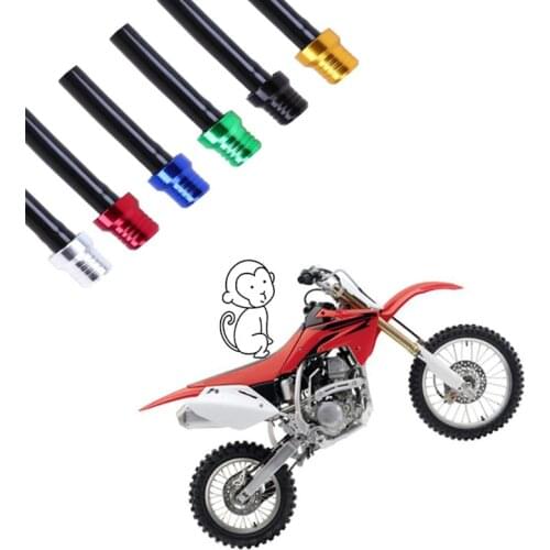 6 Colors 2.8 Gas Fuel Cap Petrol Valve Vent One-way Breather Black Hose Tube For ATV PIT Dirt Bike Universal