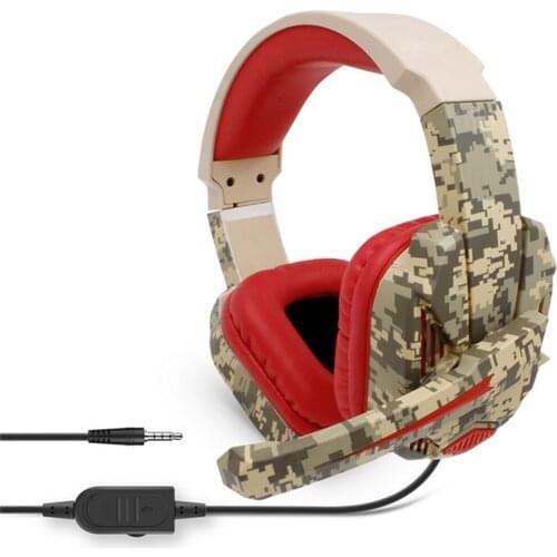 3.5mm Game Headset Stereo Headphone for Nintend Switch Lite PS4 PC For XBOX One Noise Reduction Adjustable Headphone with Mic