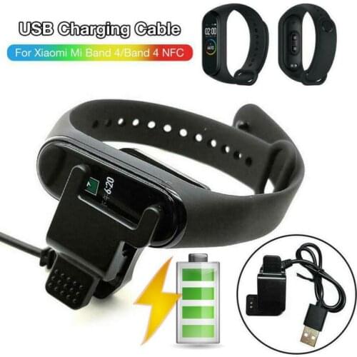 Smart Band Charger Cable For Xiaomi Mi Band 4 USB Charging Cable Smart Wristband Bracelet For Mi Band 4 USB Charger Adapter Wire