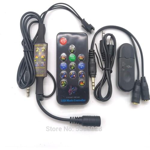 Mini RF USB DC Controller 3/14/21key For ws2811/2812