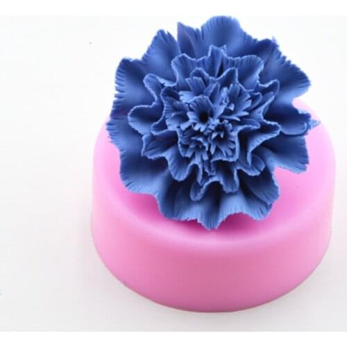 Marine Coral 3D Cake Flower Silicone Mold Carnation Fondant Cake Mold DIY Chocolate Cake Baking Tools Cake Decorating Tools
