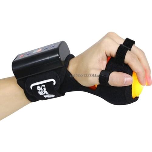 New Electric Hand Massage Ball Fixed Finger Training Infrared Therapy Hot Compress Finger Rehabilitation Recovery Training Tools
