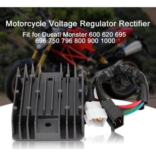 Motorcycle Voltage Regulator Rectifier for Ducati Monster 600 620 695 696 750 796 800 900 1000