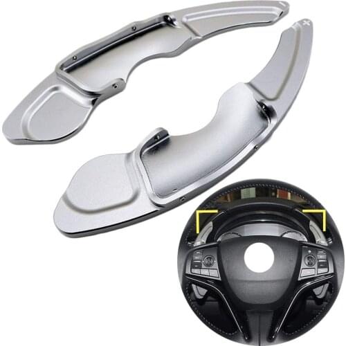 Steering Wheel Shift Paddle Shifter Extension Dsg Fit For Lexus Is Nx Rc 2014 2015 2016 2017 Accessories silver