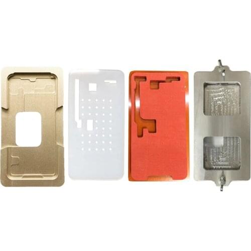 Iphone X LCD Lamination Mould Screen Repair Alignment Laminating Machine Silicone Mat Frame Assembling Locate Mold Tools