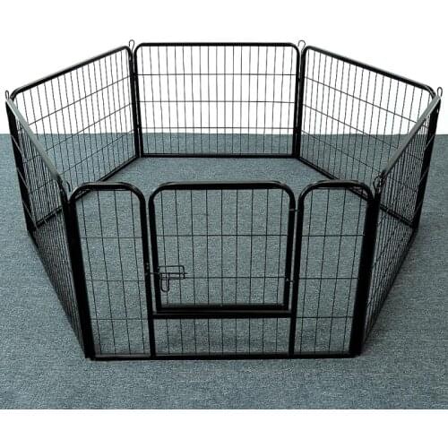 2021 Foldable Pet Playpen Fence Puppy Kennel House Exercise Training Puppy Kitten Pet Dog Fence Gate Dogs Supplies