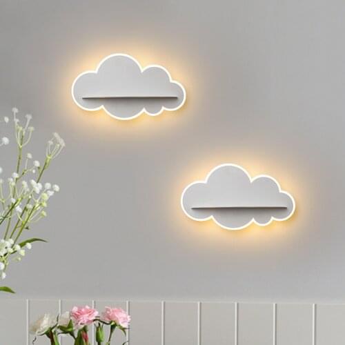LED Wall Lamp Cloud bedside light creative wall lamp for Corridor aisle Modern Wall Sconce Lamp for bedside