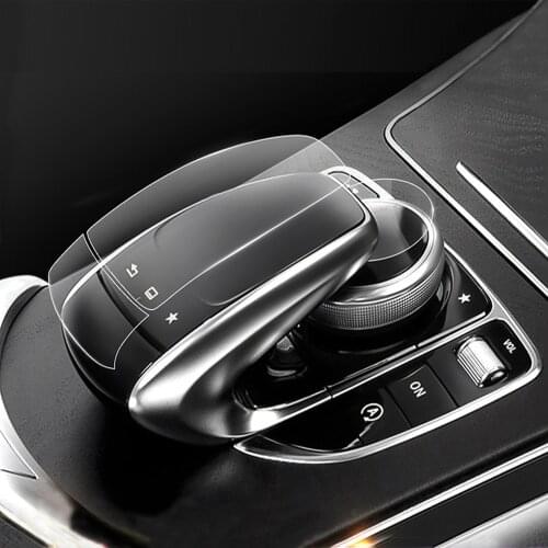 Central control modified mouse film Protective Interior film for Mercedes Benz W205 W213 GLC C E 2015-2018