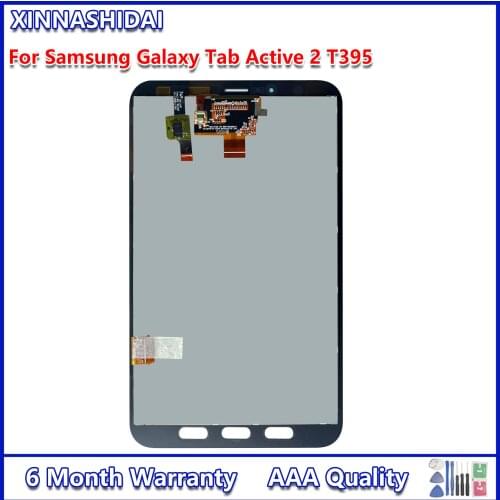 LCD For Samsung Galaxy Tab Active 2 T395 SM-T395 Full Touch Screen Digitizer LCD Display Assembly Replacement