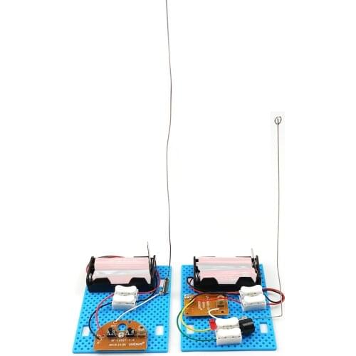 Wireless Telegraph Receiver Transmitter Module DIY Toy Model Electrical Circuit Scientific Experiment Materials Kit Educational
