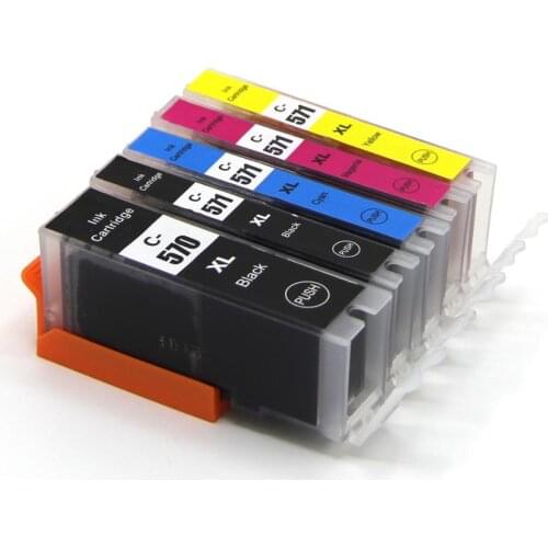 5Color PGI-570 CLI-571 Full Compatible Ink Cartridge for Canon PIXMA MG5750 MG5751 MG5752 MG5753 MG6850 MG6851 MG6852