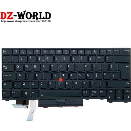 New Original GB UK English Backlit Keyboard for Lenovo Thinkpad L14 Laptop Backlight Teclado 5N20W67820 5N20W67856 5N20W67784